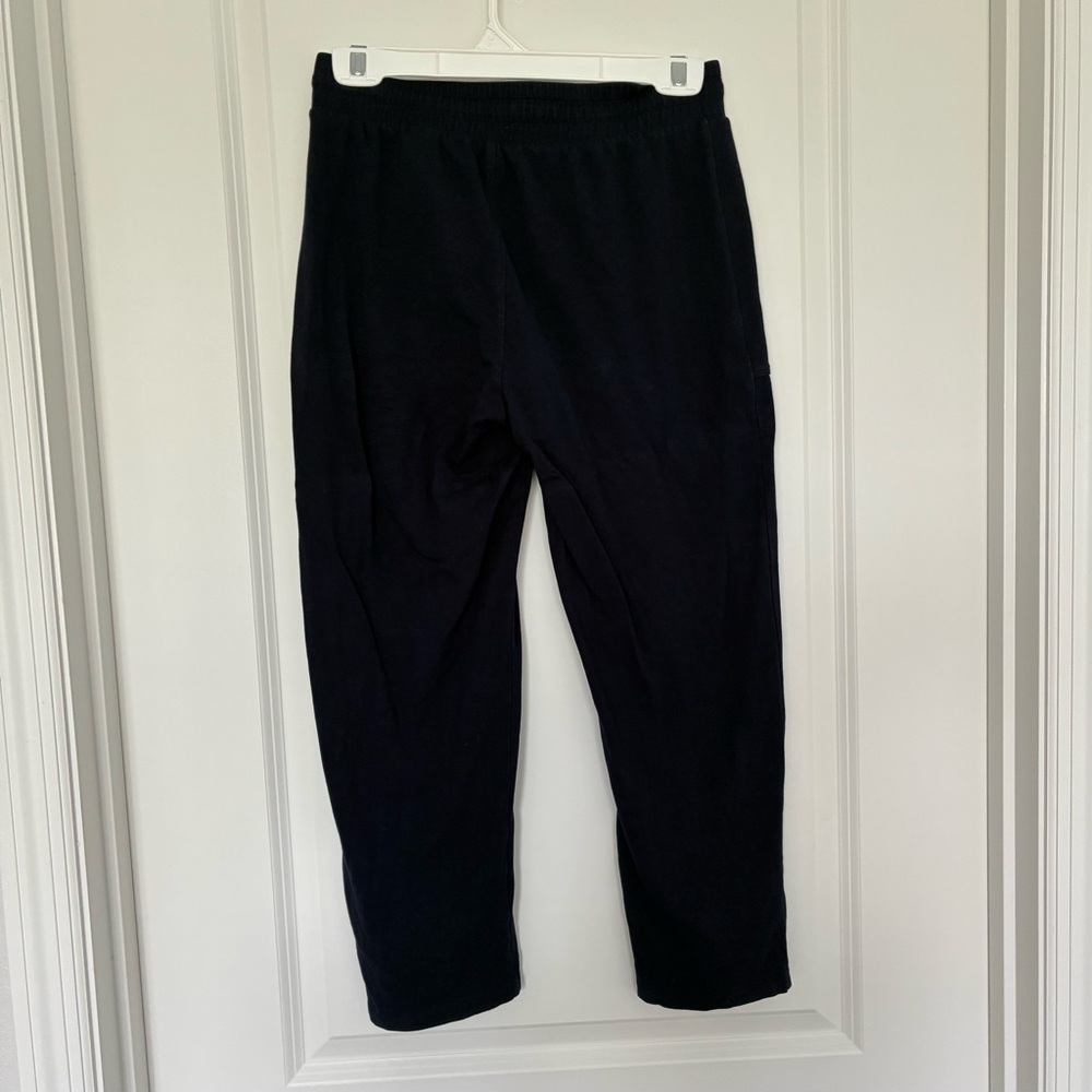 Talbots Navy Pull On Drawstring Pants With Relaxe… - image 3